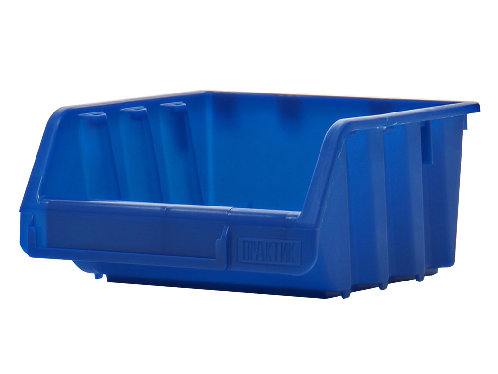 Ящик пластиковый Практик 200x157x90 синий