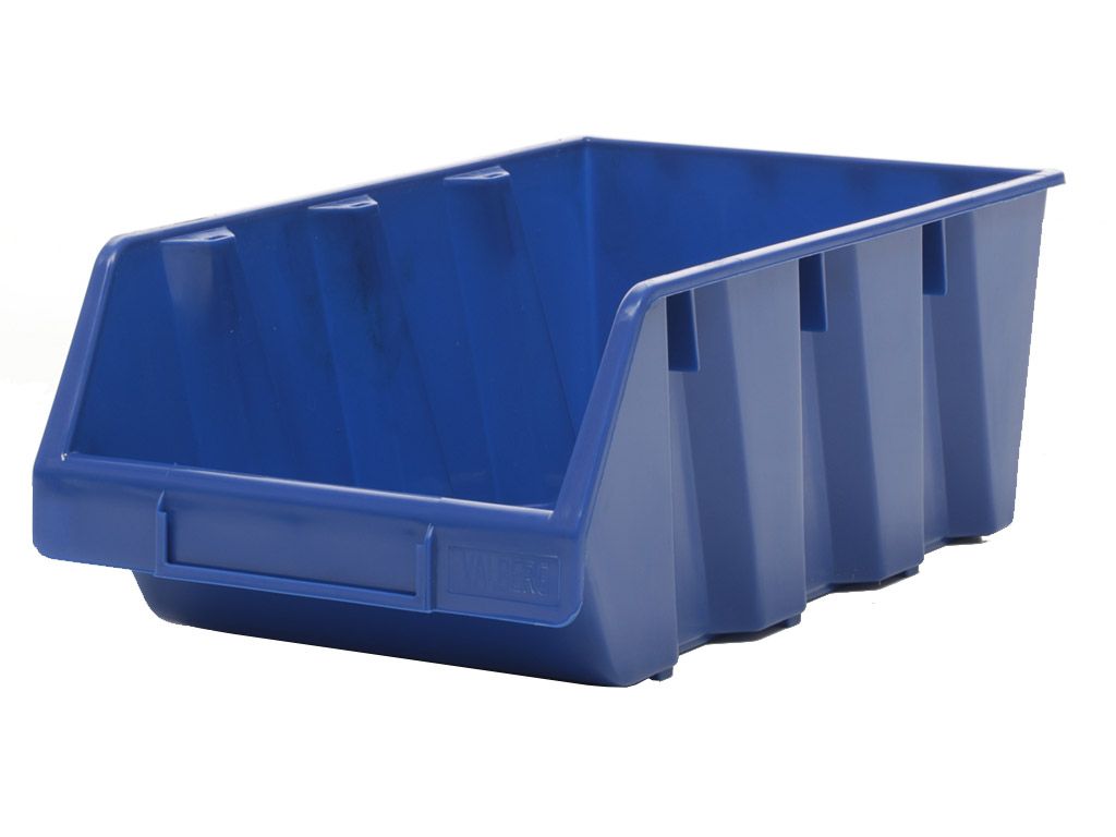 Ящик пластиковый Практик 400x230x150 синий